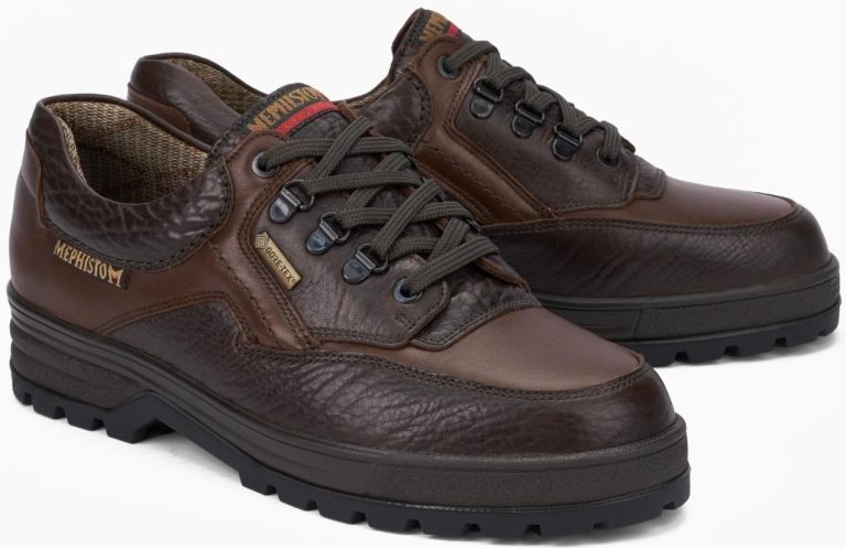 Mephisto BARRACUDA MAMOUTH heren veterschoen - donker bruin leer (waterdicht)